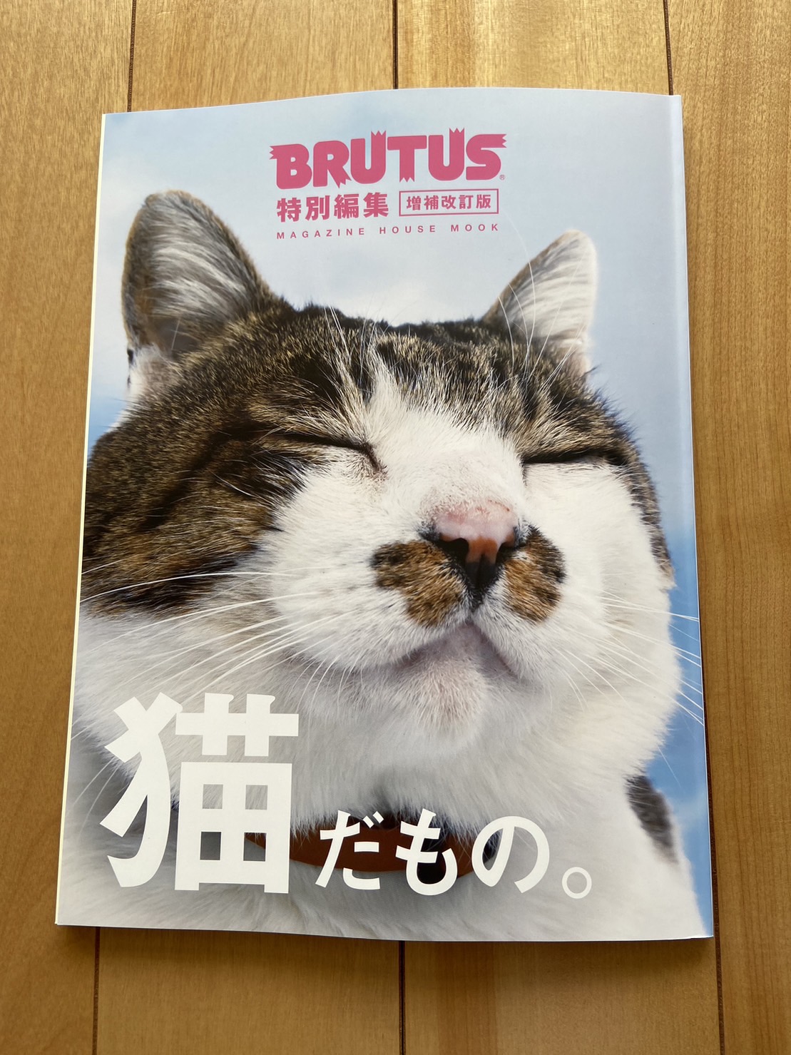 本日発売のBRUTUS猫特集『猫だもの。』にネコシアのデザイン キャット 